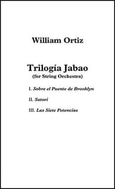 Triloga Jabao Orchestra sheet music cover